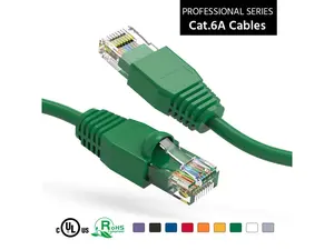 Nippon Labs 60CAT6A-7GN 7 ft Cat Cat6A Green 7 FT NE Green NL
