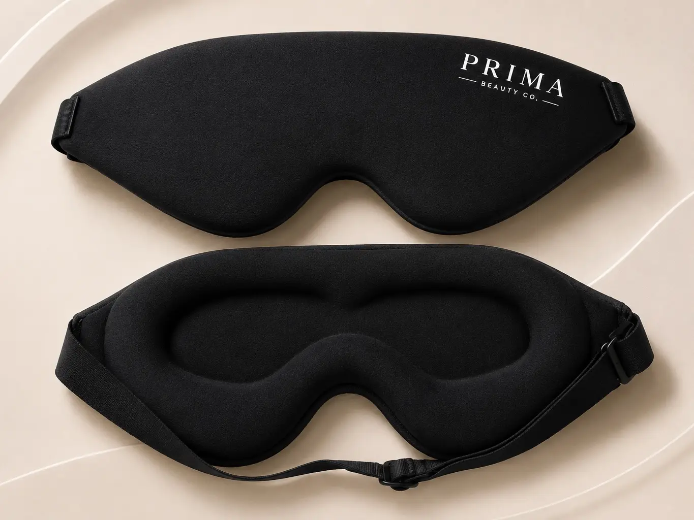 Prima Beauty Co Lash Sleep Mask Soft Cushioning Eye Mask for Sleeping Lightweight