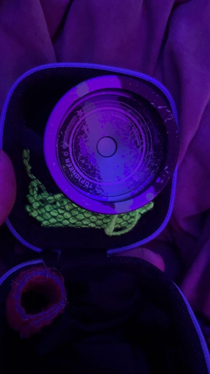 Item: Black Green Purple