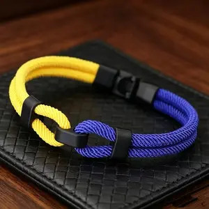 Braided Leather Men Bracelet Black Brown Knot Wristband Vintage Stylish Hand Jewelry Daily Casual Wrist Accessory