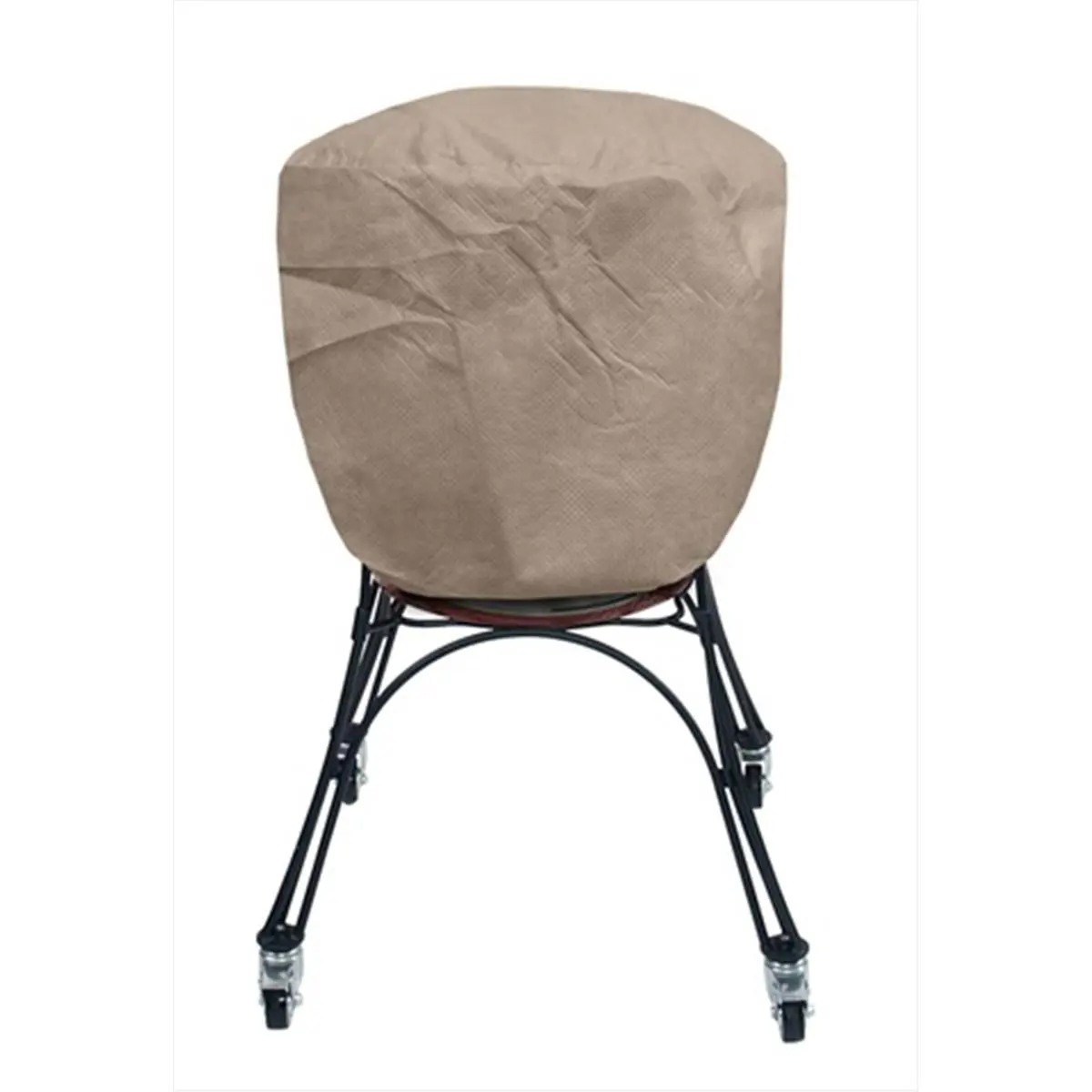 KoverRoos 33061 III X-Large Durable Lightweight Dustproof Adjustable Drawstring 1-Way Breathable Fabric Outdoor Smoker Cover for Patio Users, Taupe, 24 Dia x 34 H in, Mold & Mildew Resistant