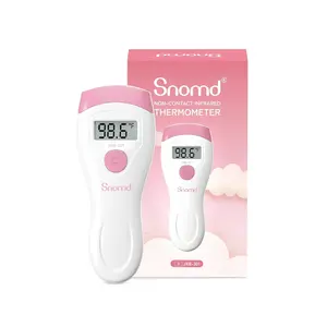 Non-Touch Forehead Thermometer, Digital 2-in-1 Infrared Thermometer for Adults, Kids, and Babies with Fever Alarm, Instant Reading, Medical-Grade Accuracy