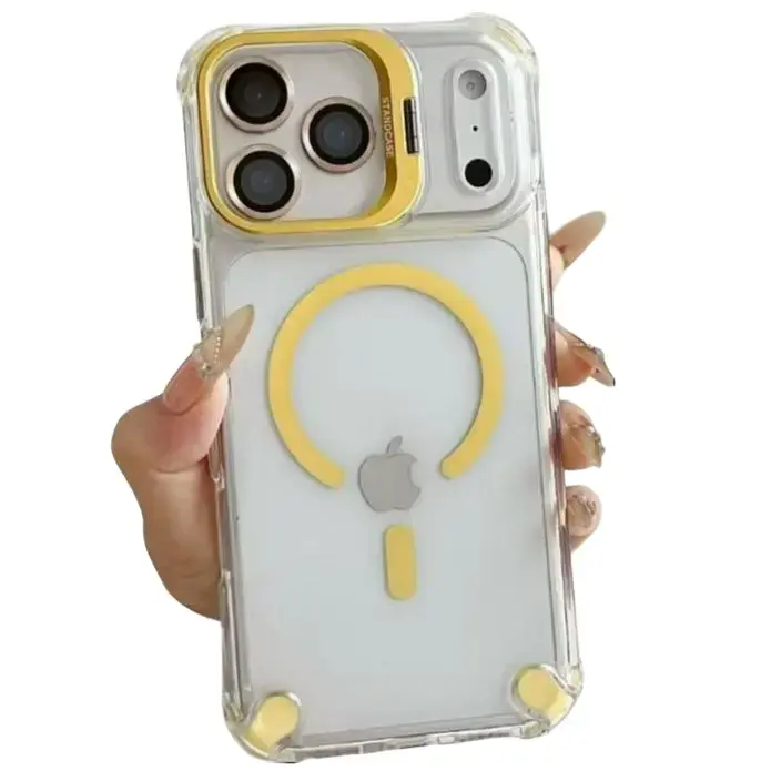 StartU MagSafe Clear Case for iPhone 17 Pro Max / 16 / 15 / 14 / 13 / 12, Camera Lens Protector & Kickstand, Military Drop Protection, Strong Magnetic Charging, Anti-Yellow Slim Cover,back to school,back to school haul