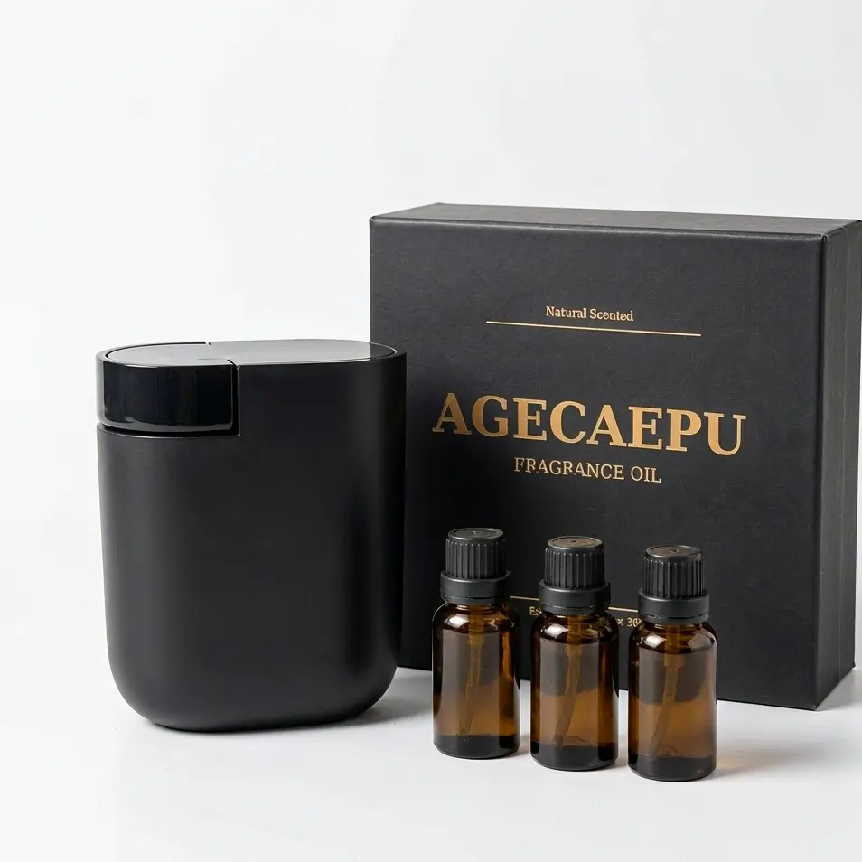 New upgrade 3.0  Portable Aromatherapy Diffuser Set - Includes one 30ml bottle each of Westin, Ritz-Carlton, and Sandalway essential oils.Fill your home with the scent of love.