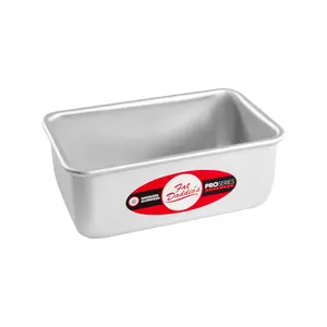 Fat Daddio's BP-5641 Anodized Aluminum Bread Pan, 6.25" x 3.75" x 2.75"