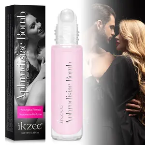 Ikzee Women's Perfume Rollerball, Long-Lasting Fresh Fragrance, Floral Scents, Portable Replenishment, Ideal Gift for Girlfriend, Birthday and Festival
