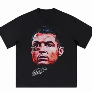 Big Head Cr7 Last Dance T-Shirt, Ronaldo Vintage Graphic Tees, Unisex Soccer Shirt, Sport Merch, Football-Soccer Design, Gift For Fan, Cotton comfort Menswear Womenswear Streetwear FNE