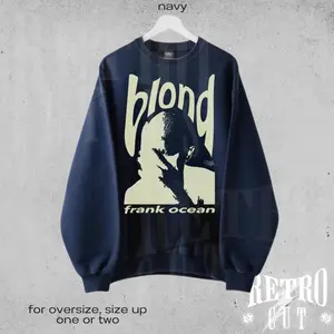 [ sale of to 50%] Frank Ocean 'Blond' Sweatshirt, Blonde Album Shirt, Vintage Frank Ocean Sweater, Cozy Music Streetwear,