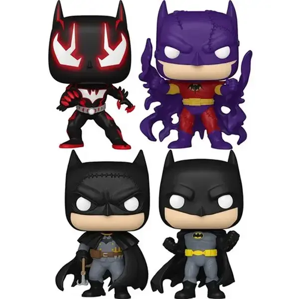 Funko Pop! DC Through the Years (Batman) Vinyl Figures