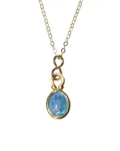 Iris Opal Necklace