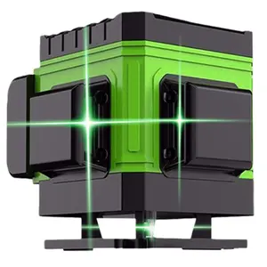 NEOBRISKEN Home Renovation Must-Have! 12-Line Laser Level with 3° Self-Leveling, 515nm Wavelength & 360° Angle