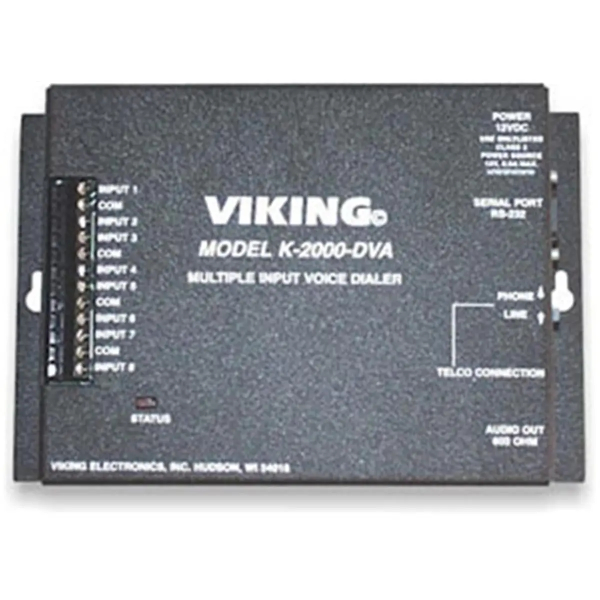 Viking Electronics Multi-Input Digital Voice Dialer & Announcer - Audio Function, Remote Control, Voice Recorder for Motorcycle Use, Recording