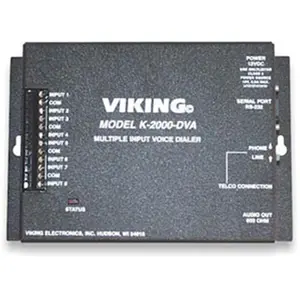 Viking Electronics Multi-Input Digital Voice Dialer & Announcer - Audio Function, Remote Control, Voice Recorder for Motorcycle Recording Needs