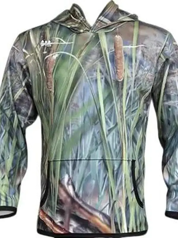Performance Hunting Hoodie -    Shadow Grass Blades Camo