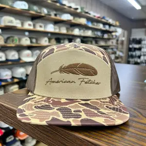 Feather 7 Panel Hat - Duck Camo