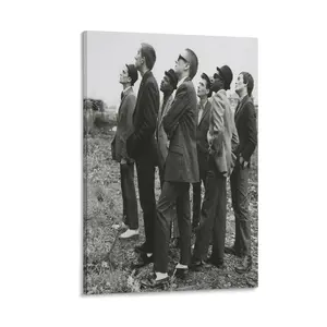 Group of Men in Suits Vintage Posters. Canvas Poster Bedroom Decor Sports Landscape Office Room Decor Gift Frames Ornaments Decoration Artistic Wall Photo