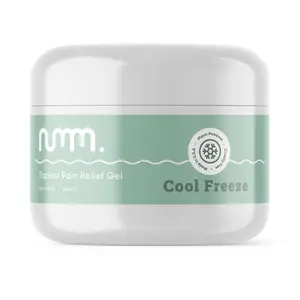 numm. Cool Freeze Body Gel, 6% Menthol, Citrus Mint Scent, 8oz Body Care Lotions