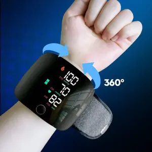 2026 Wrist Blood Pressure Monitor, LED Display, Touch Screen, Adjustable, Portable Box Included, Health Monitoring Device