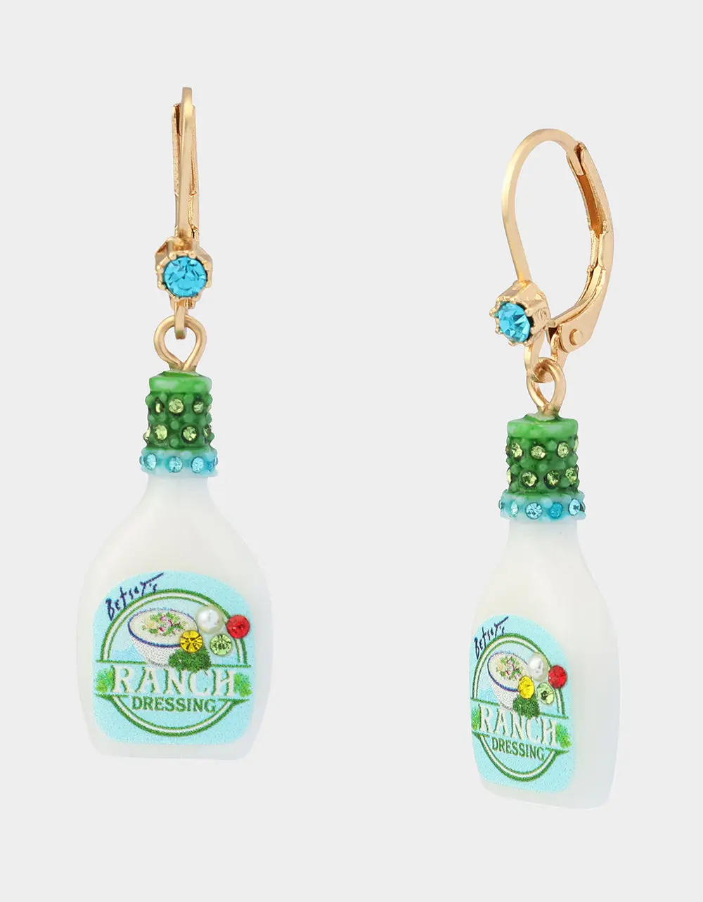 RANCH LEVER BACK EARRING TURQUOISE