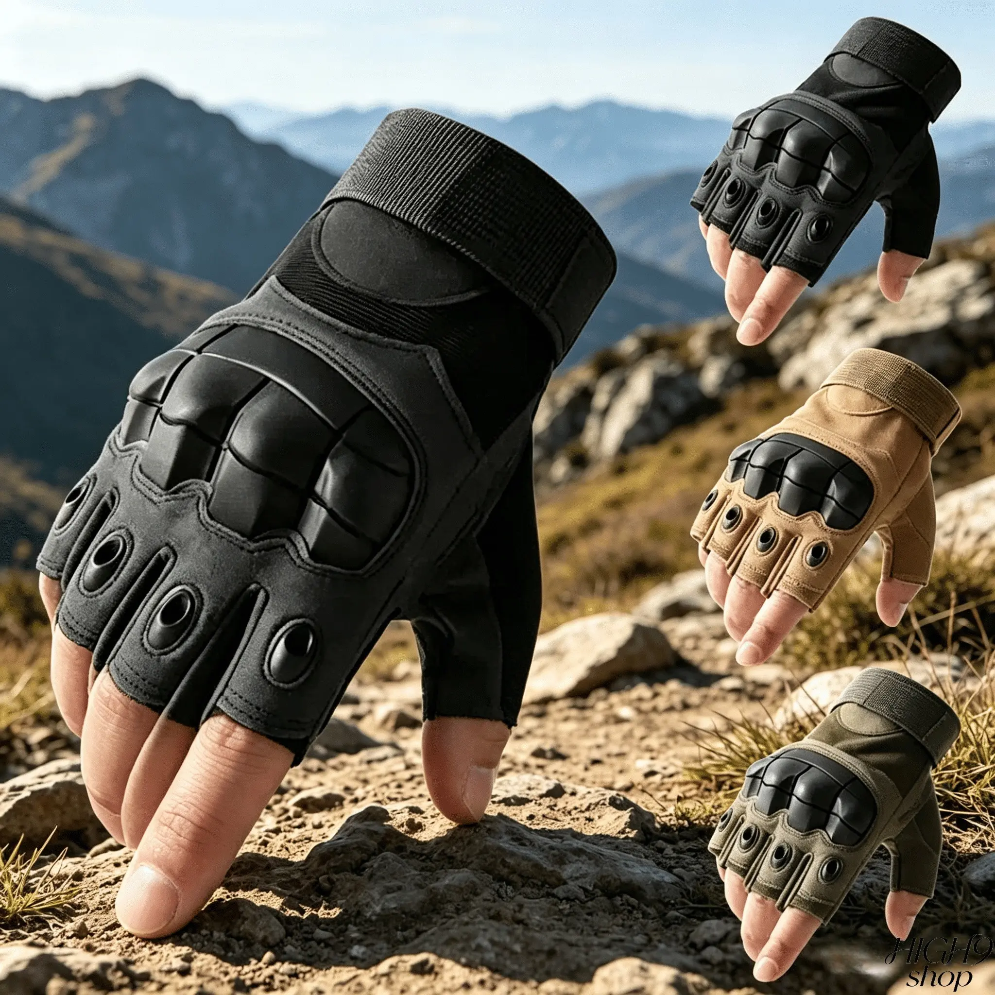 Unisex Adults Protective Tactical Training Workout Gloves, Breathable Anti-Injury Sports Gloves, Durable Outdoor Gear for Hunting, Mountaineering & Fitness Training