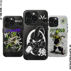 Broly Buu Piccolo The Legendary Phonecase, Anime DBZ Phonecase Vintage Washed Graphic, DBZ  for Anime Fans Men Women Case