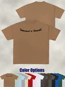 American Vintage Streetwear Short Sleeve T-Shirt, Loose Fit Round Neck, Multi-Color Options, Unisex Casual Fashion for Summer