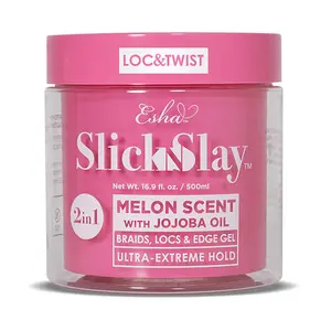 Esha Slick N Slay 2-IN-1 Braid & Edge Gel with Jojoba Oil - Ultra-Extreme Hold for Haircare
