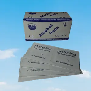 70% Isopropyl Alcohol Pad - 100 pcs