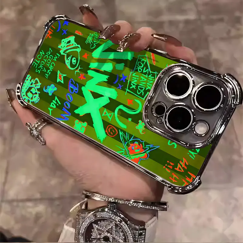 jinx graffiti phone case - TikTok Shop