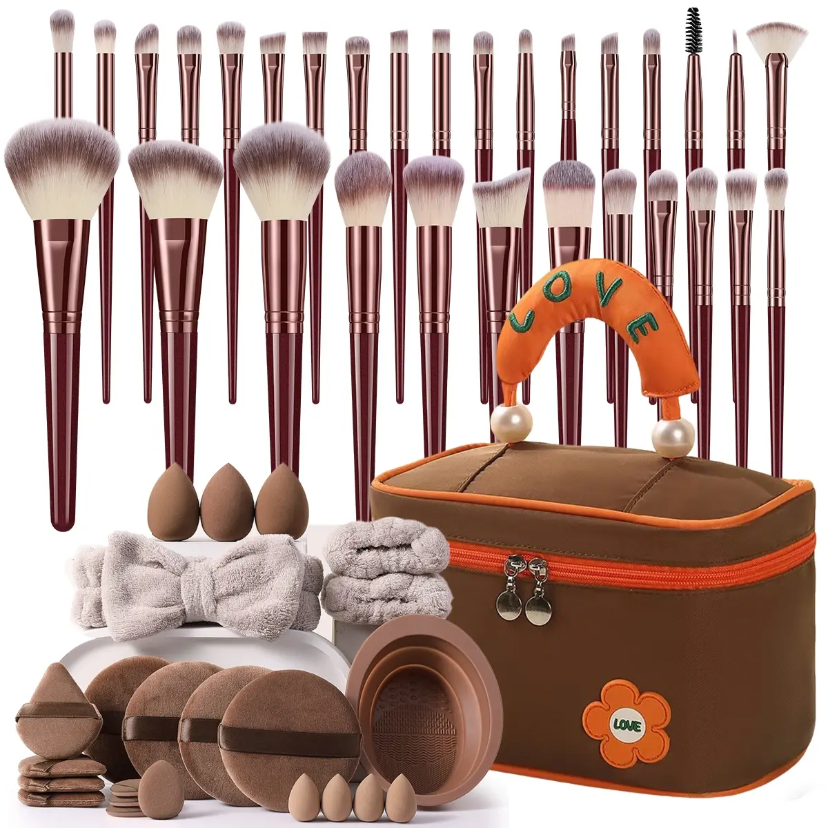 Burgundy + Brown Upgraded Version