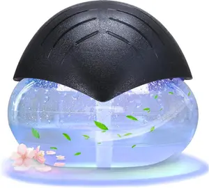 Air Purifier- For Smoke and Pets, Water Air Revitalizer, Air Washer, Air Freshener, Room Aromatizer, Aroma and Essential Oil Diffuser with 7 Color adjustable LED Lights