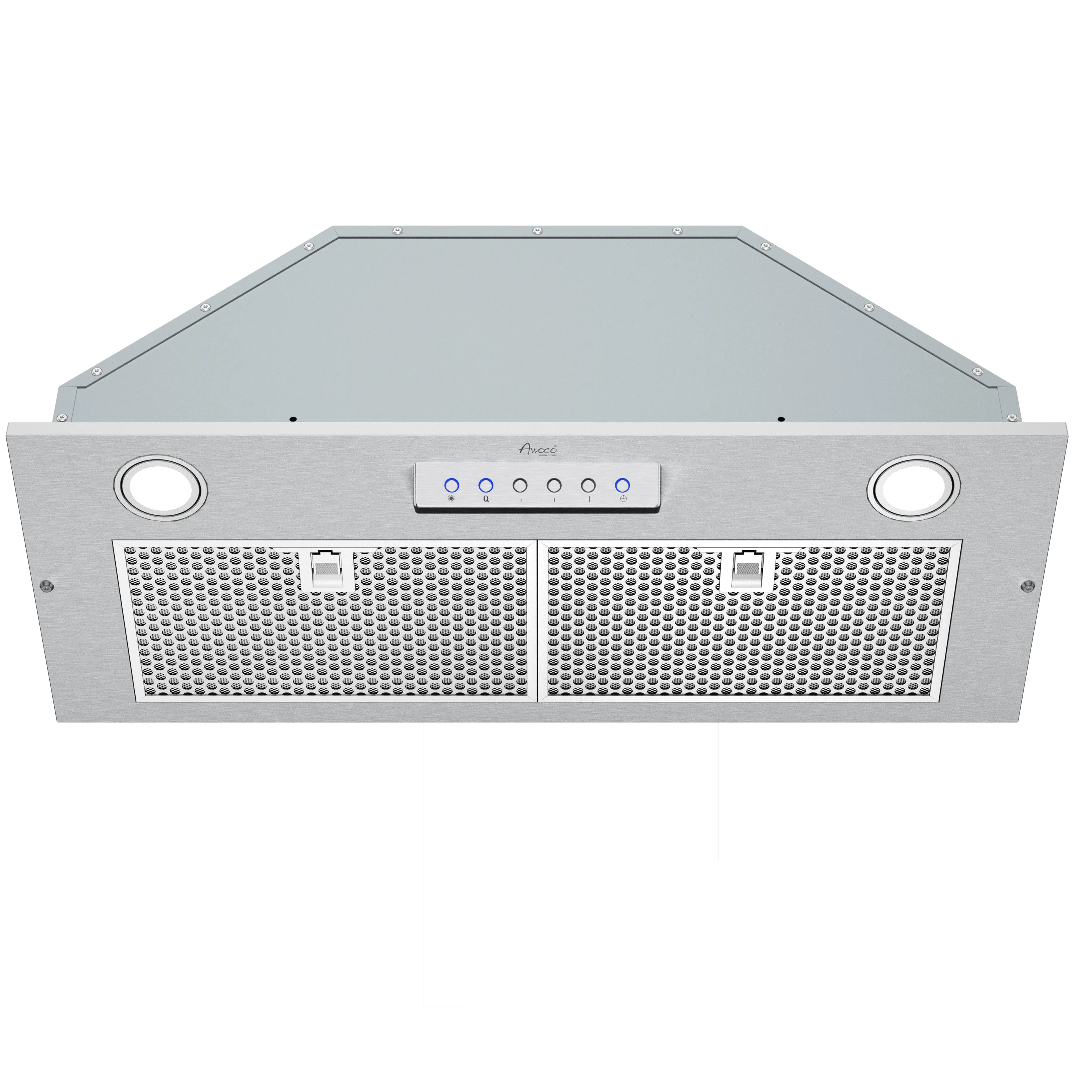 RH-BQ-MESH Range Hood Insert - 600 CFM - 6" Round Top Vent