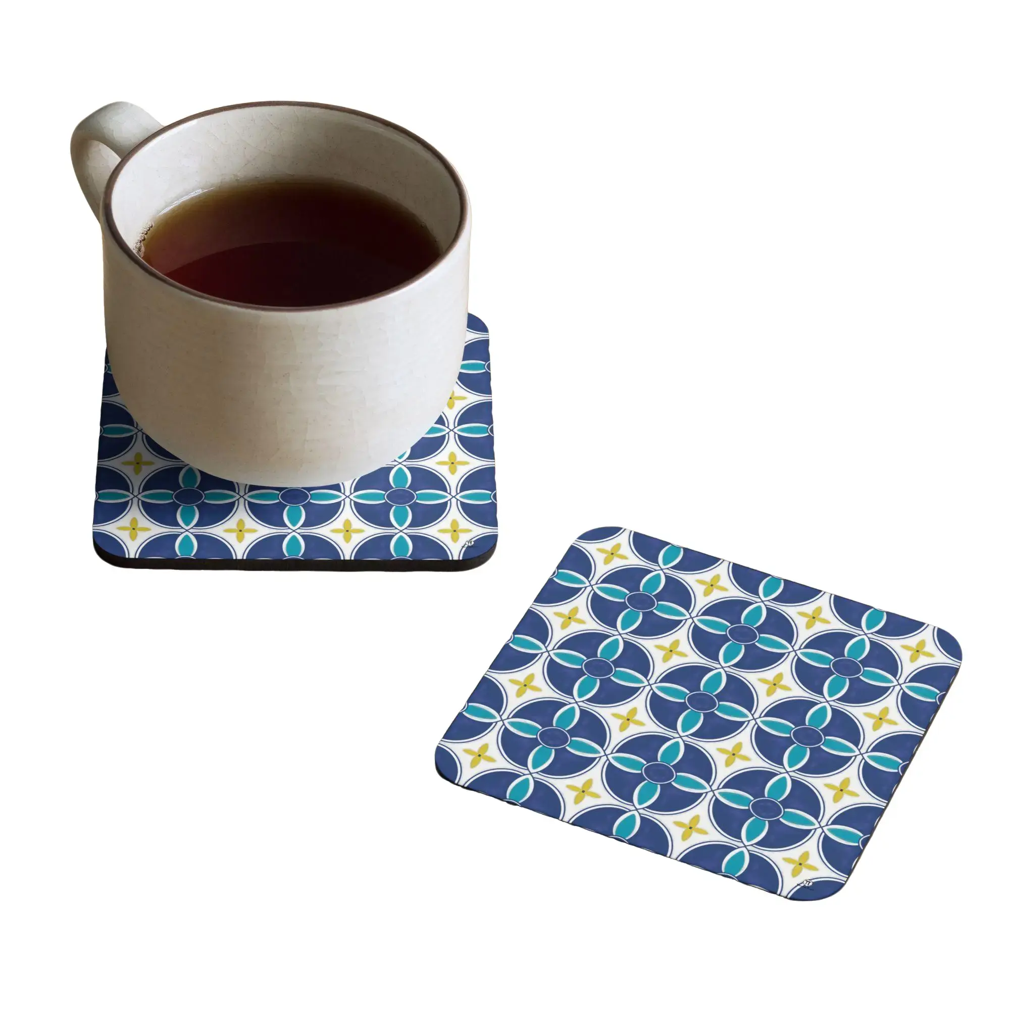 Moroccan Style Cork-Back coaster