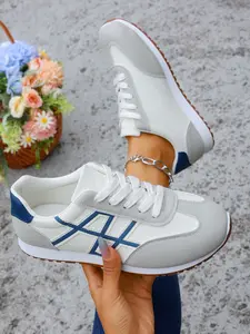 Spring New Women's Sport Casual Versatility Fashion Trend Minimalist Sneakers, Ladies' Latest Hit Training Shoes, Sports Canvas Shoes