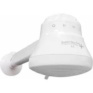 - Electric shower 110V - 4 temperatures.- 4400W - Includes: , hose with hand  + support, installation tube, free spare resistance included - Calentador de Agua Electrico.