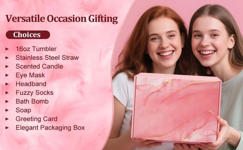 Gift Baskets for Women: Stocking Stuffers for Women Teen Girls Christmas Valentines Day Happy Birthday Mothers Day Gifts for Mom Her Friend Sister Wife Grandma Coffee Mug Set