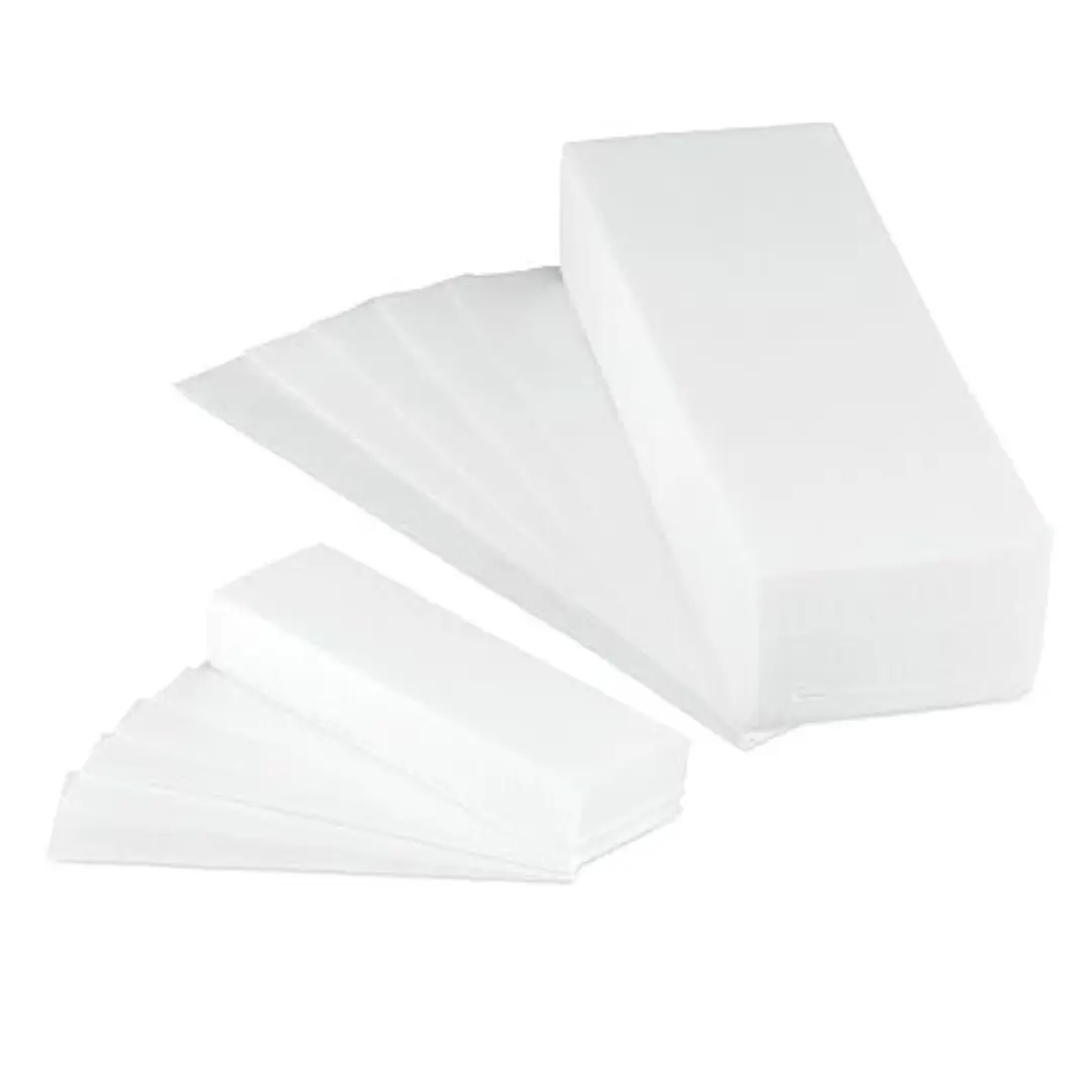 Amira Beauty Non Woven Wax Strips 200 Pieces Hair Removal Waxing Facial Body Epilating Small to Large Multi Size Pack (100 Pieces Each)