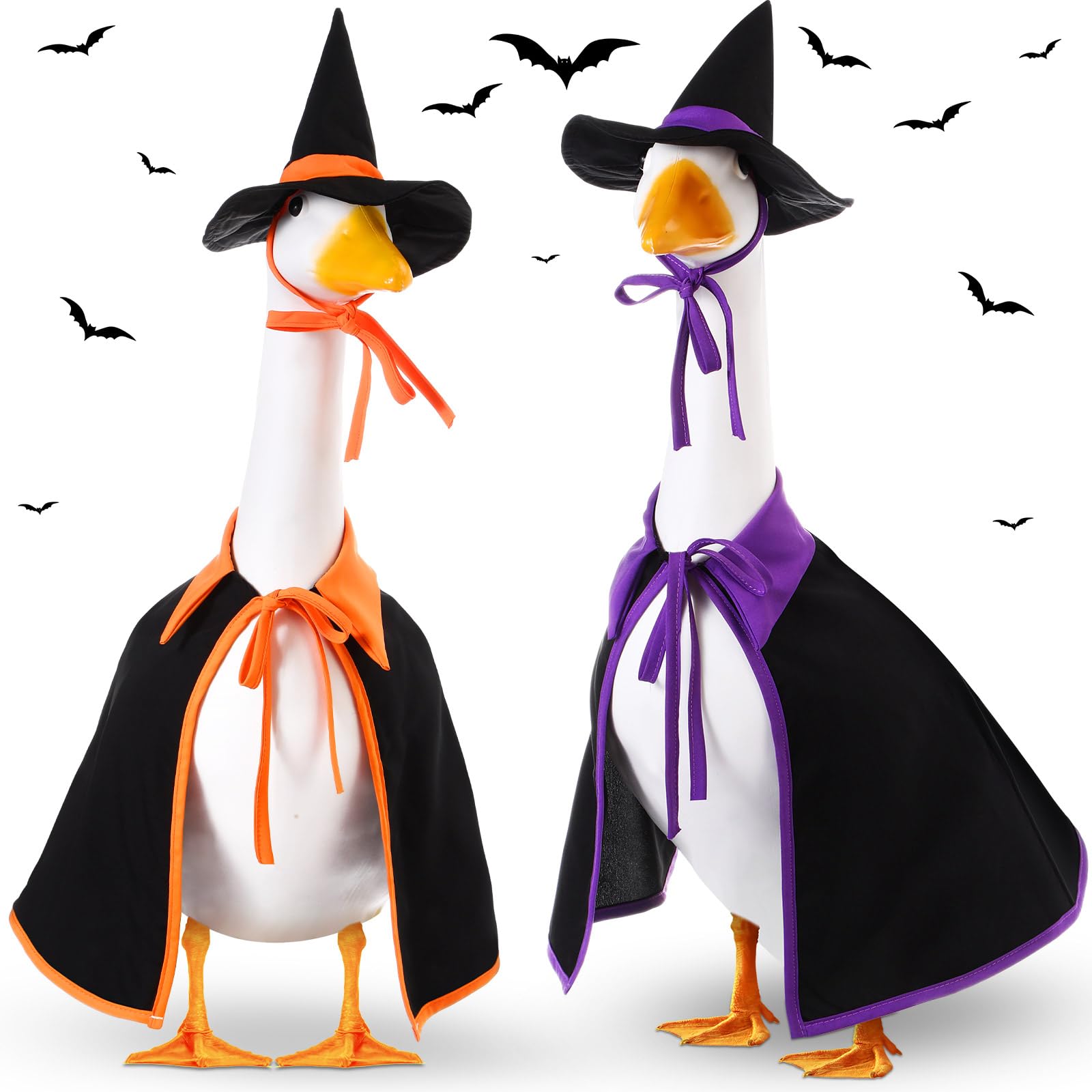 2 Sets Halloween Porch Goose Outfit fit 23 inch Goose, Lawn Porch Goose Clothes Clothing Fall Halloween Outfit for Outdoor Patio Yard Lawn Art Decoration 2 Sets Halloween Porch Goose Outfit fit 23 inch Goose, Lawn Porch Goose Clothes Clothing Fall Halloween Outfit for Outdoor Patio Yard Lawn Art Decoration