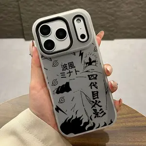Phone Case with Minato Namikaze Theme Wallpaper Design for iPhone 17 16 15 14 13 12 11 PRO MAX PLUS and iPhone 16E 17 AIR Series Mobile Phone Case
