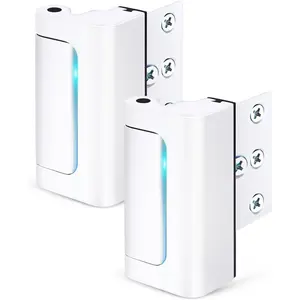 2 Pack Upgraded Door Reinforcement Lock Home Security Door Lock for Front Door Kids Safety