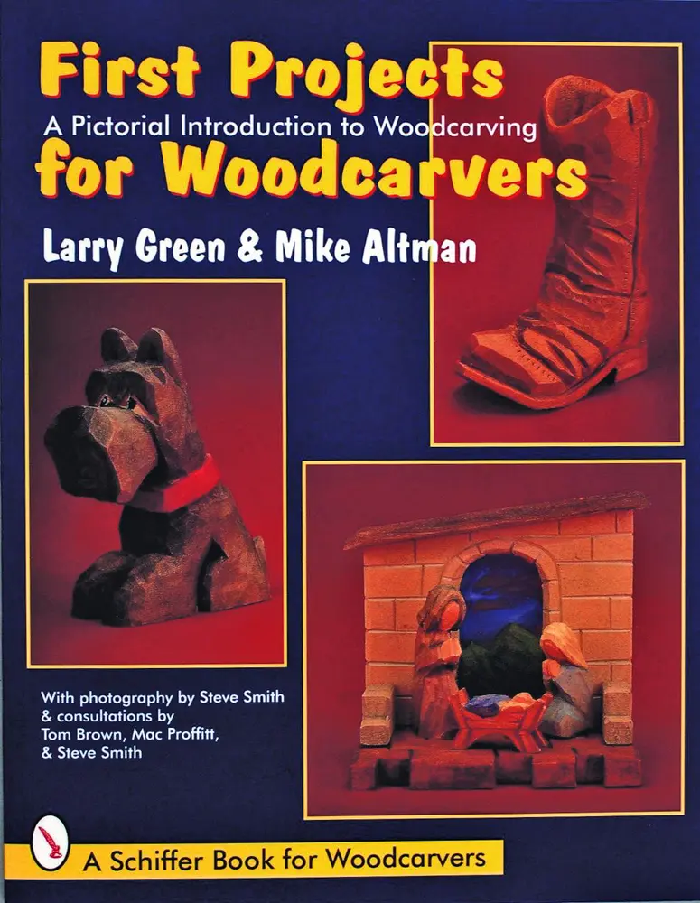 USED-First Projects for Woodcarvers: A Pictorial Introduction to Wood Carving by Green, Larry (Paperback)