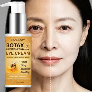 Bee Venom Peptide Firming Eye Cream, Caffeine Collagen Retinol, Reduces Dark Circles, Brightens Under Eyes, Eye Brightener, Moisturizes, 80g