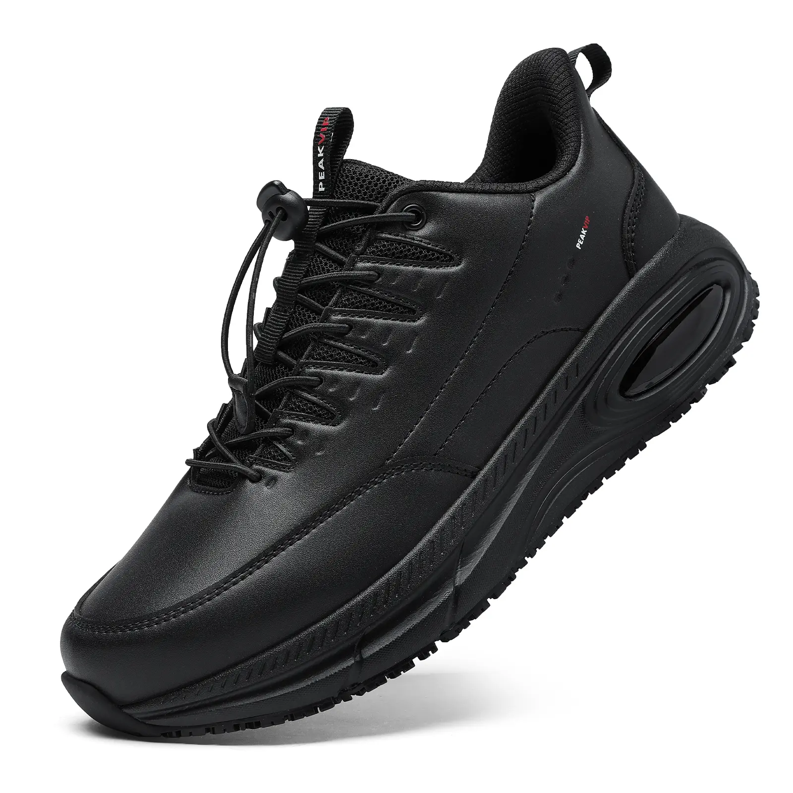 Mens Wide Non Slip Work Shoes Waterproof and Oil Resistant Comfortable Sneakers for Kitchen Food Service Restaurant Footwear