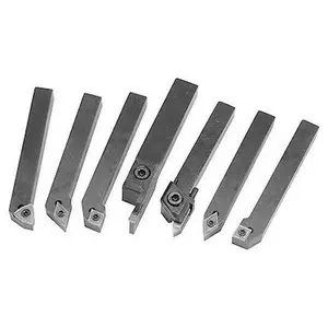 Precise 3/8" Shank Indexable Cut Off & Turning Tool Set