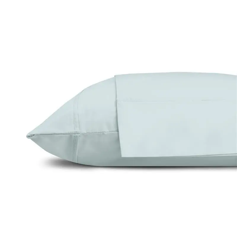 Linen Home 200 TC 100% Cotton Percale Pillowcases, 2 Pieces of Pillow Case, Crisp and Cool Long Staple Strong Bed Linen