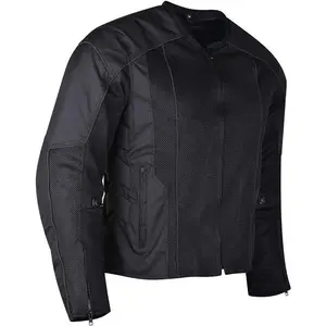 Vance Men's 3-Season Mesh/Textile CE Armor Motorcycle Jacket
