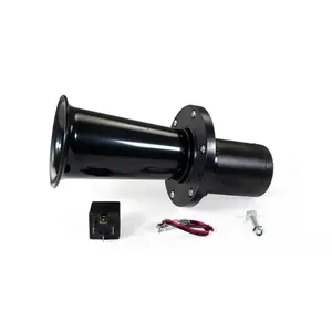 HornBlasters Motor-Driven Oogah/Klaxon Horn 12-Volt - Distinctly Vintage Sound with Built-in Compressor & 30 Amp Relay - Easy Installation