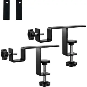 No Drilling Tool-Free Curtain Rod Set 0.8-2.3 Inch Internal Wide Track, 0.8-4 Inch External Wide Track Available, 2 Pieces Black Magnetic Curtain Hooks, US Patent Application