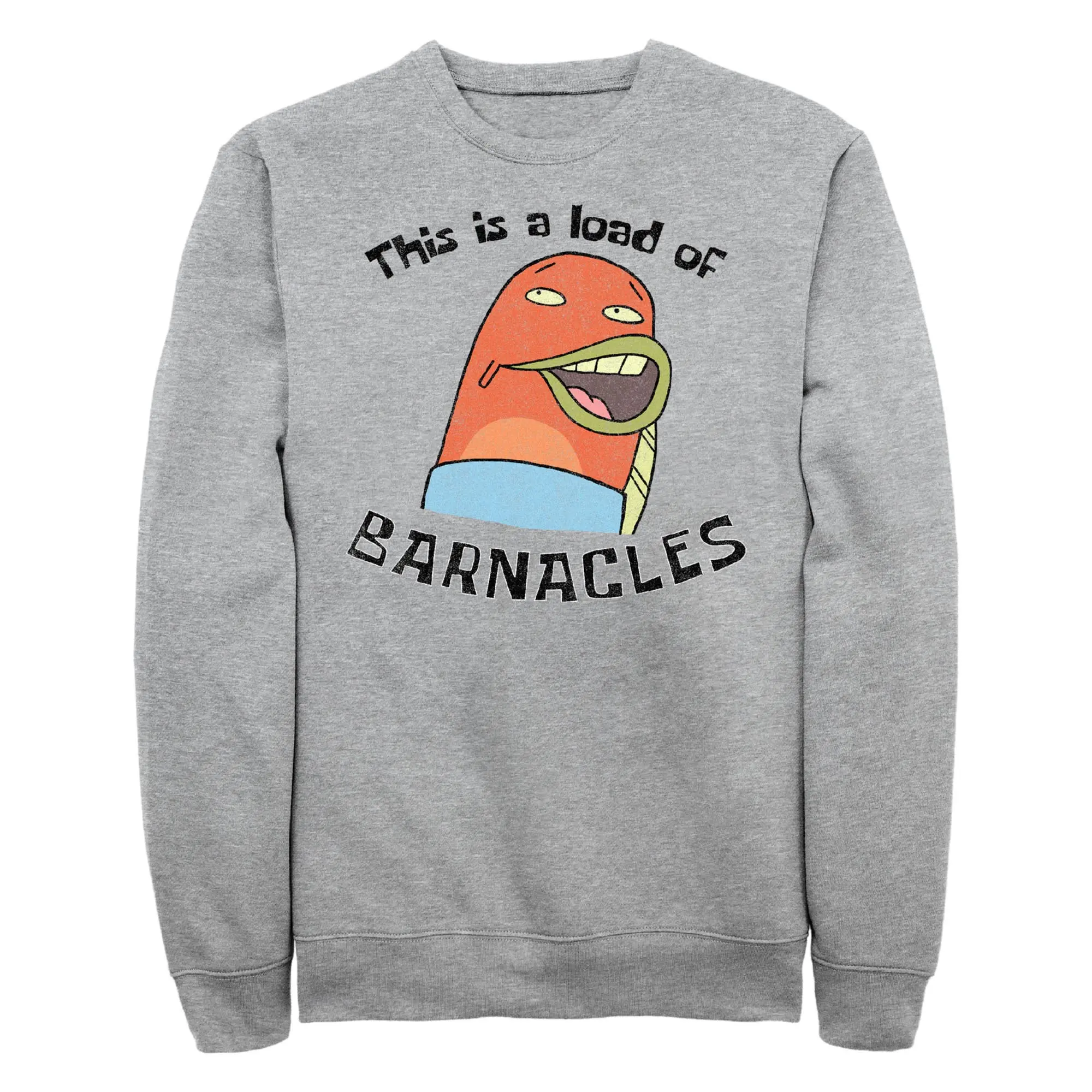 Men's SpongeBob SquarePants This Is A Load of Barnacles Sweatshirt