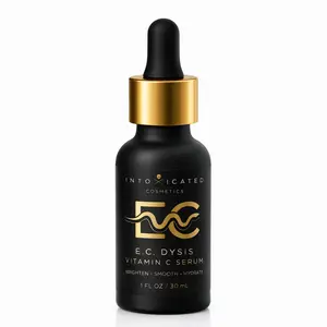Intoxicated Cosmetics E.C.Dysis Vitamin C Serum with 15% L-Ascorbic Acid & Hyaluronic Acid for Brightening Firming and Hydrating Skin Smooth